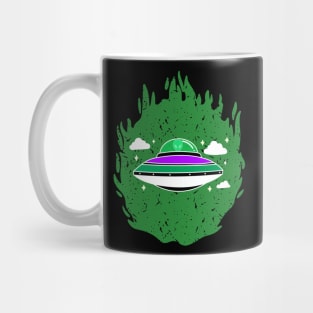 SPACESHIP Alien Mug